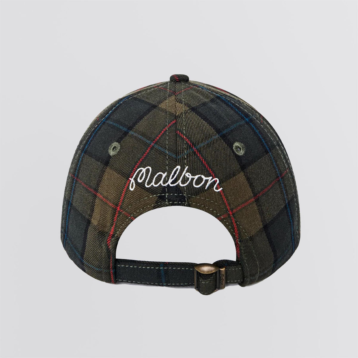 Waxed Cotton Cap Green Multi