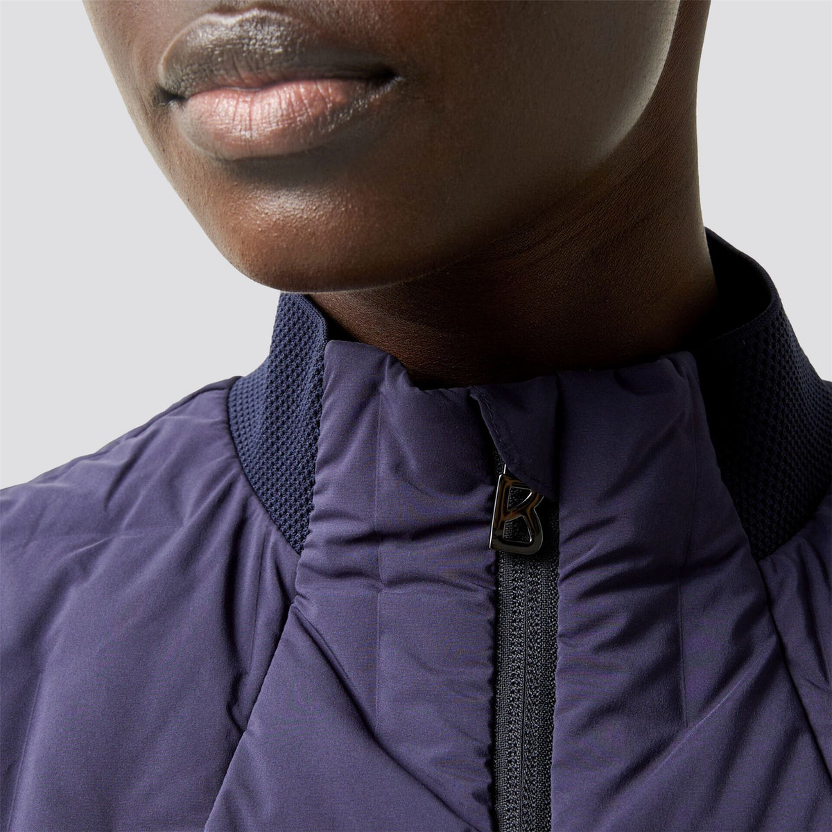 Womens Sia Down Vest Navy