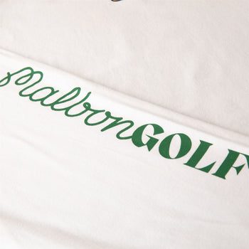 ★24SS 入手困難★MALBON GOLF & CYCLE RIDE IN LS TEE Malbon Golf Marina LS Tee White | TRENDYGOLF USA