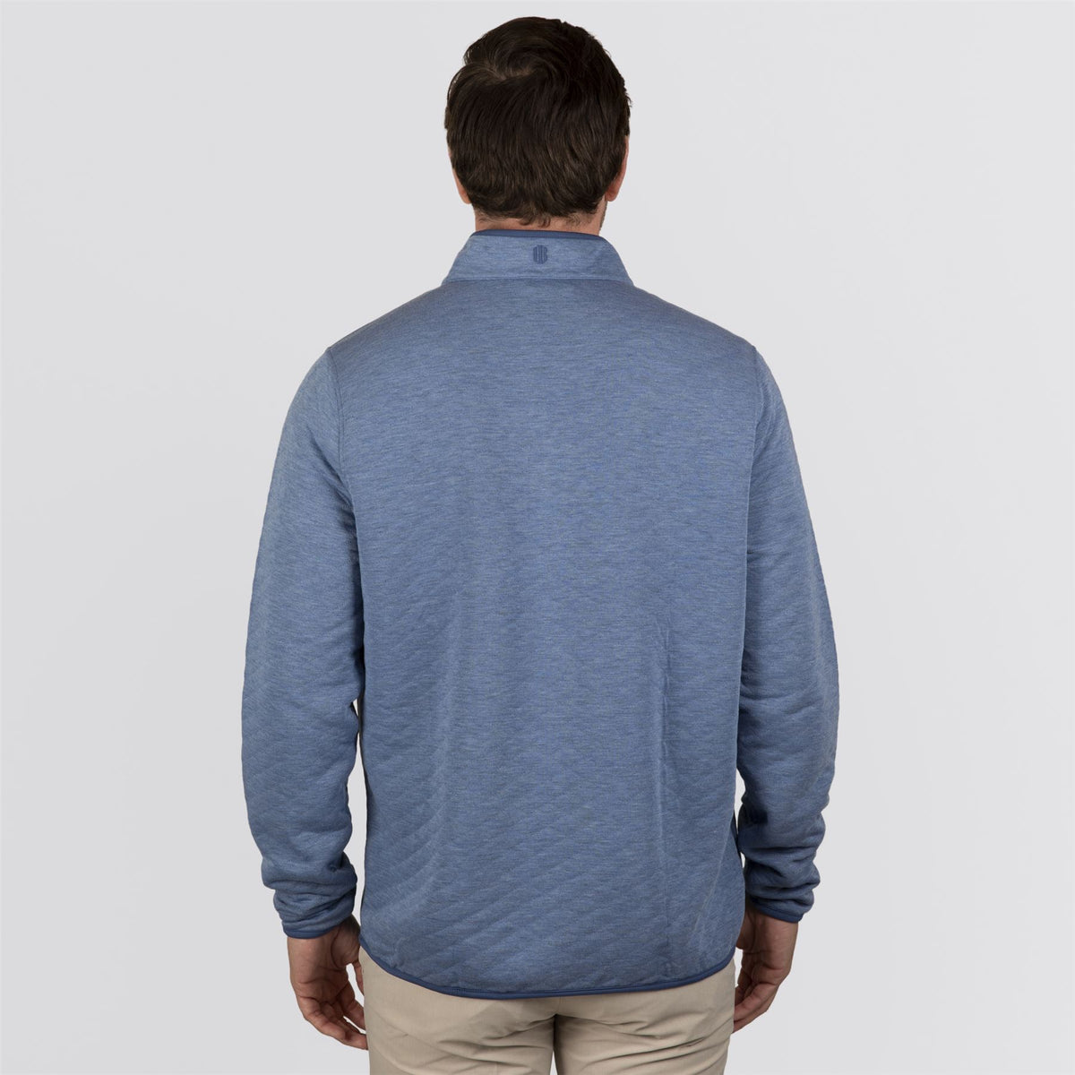 The Sullivan Pullover Heathered Maidstone Blue