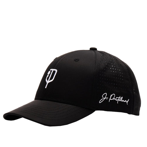 The Courtside Performance Cap Pure Black - 2024