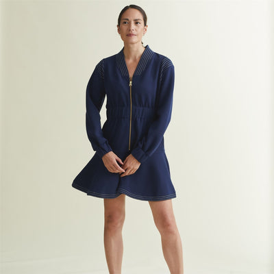 Womens Rita Dress Blue