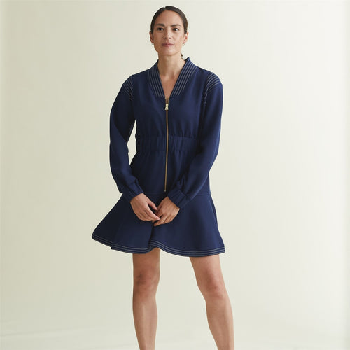 Womens Rita Dress Blue