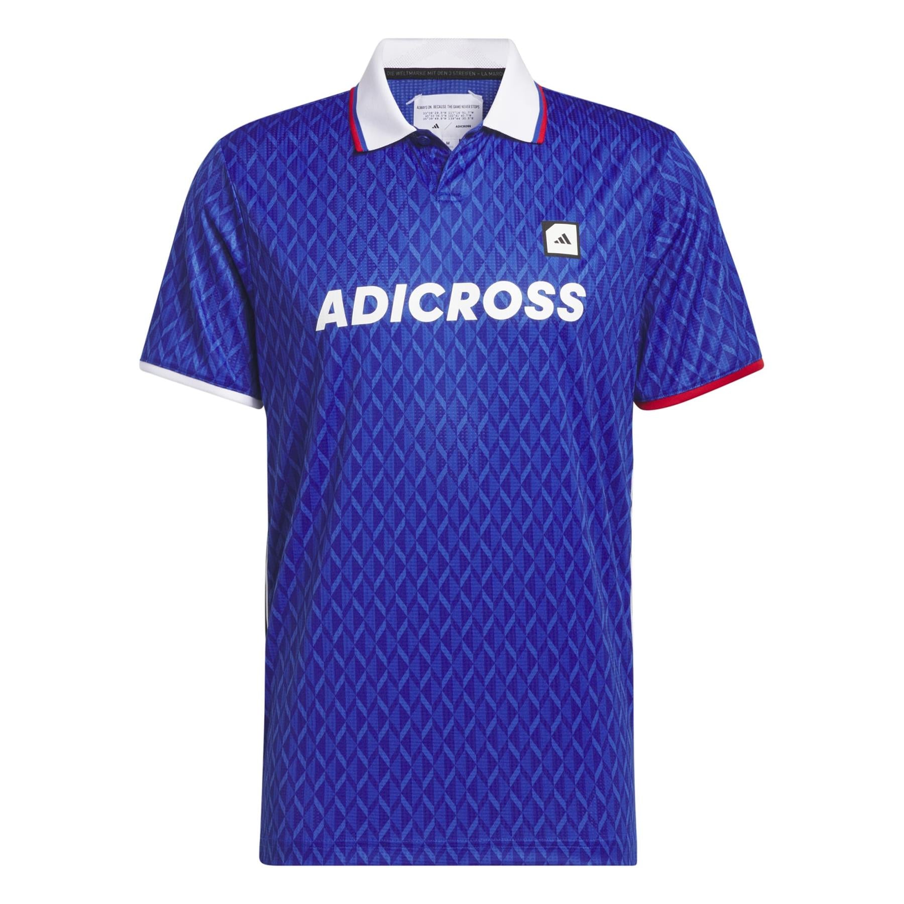 adidas Adicross Polo Shirt Team Royal Blue Polo Shirts