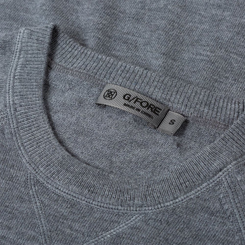 Skull & T's Crewneck Sweater Heather Grey