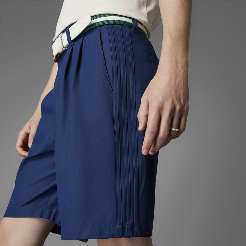 Twistknit Pleated Shorts Night Indigo