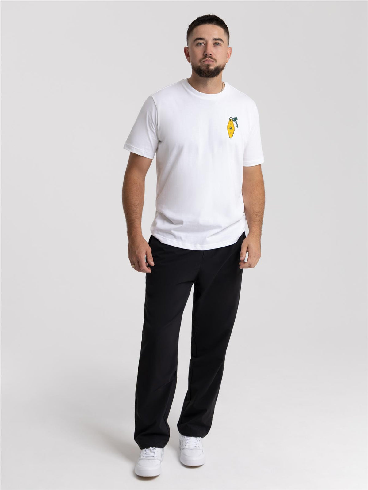 Chip In NYC Graphic Tee White