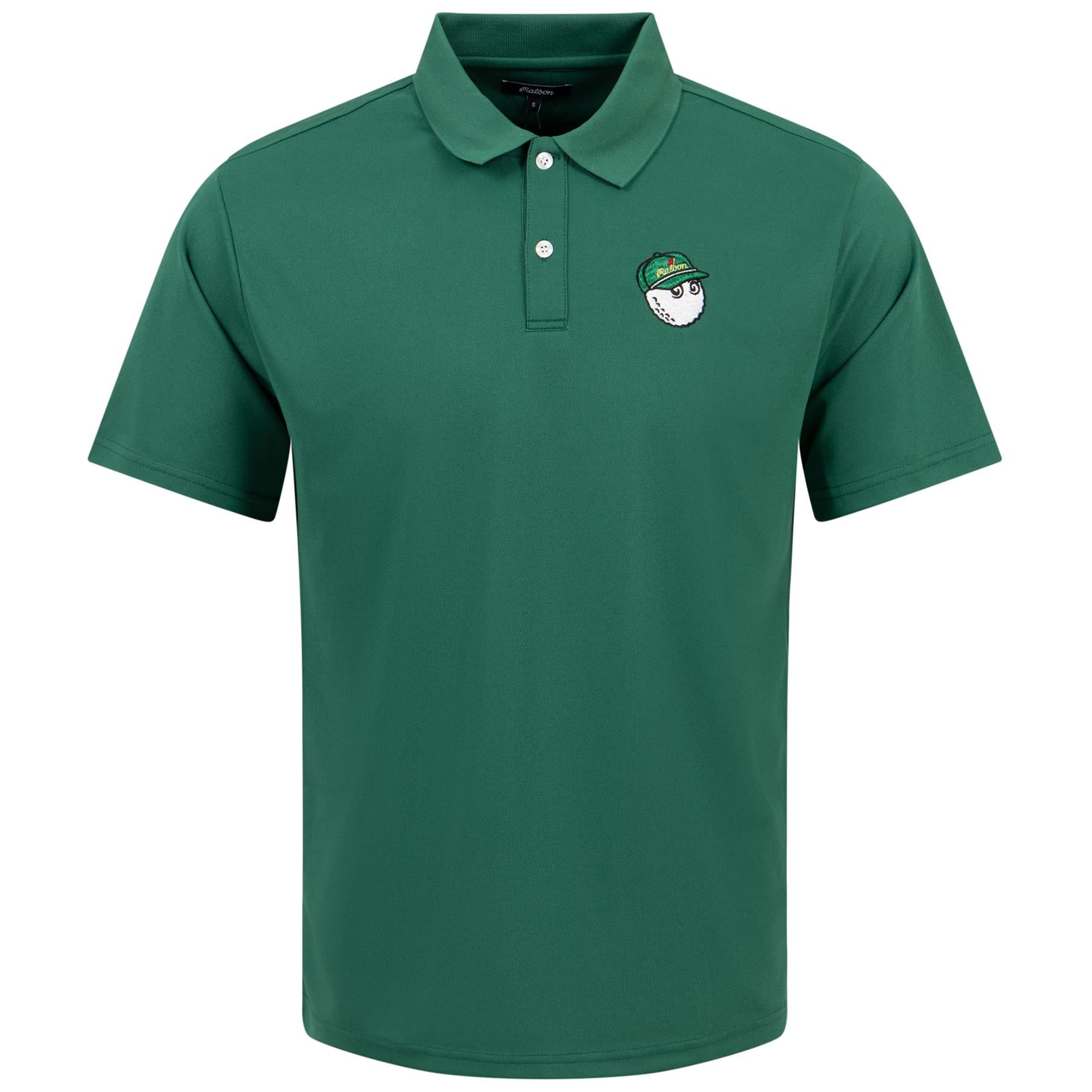 Malbon Golf Pimento Performance Pique Polo Kelly Green