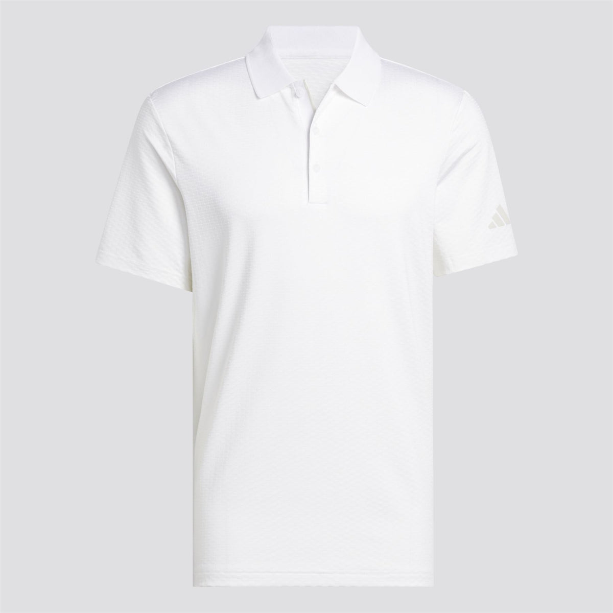 Beyond The Course Textured Polo White