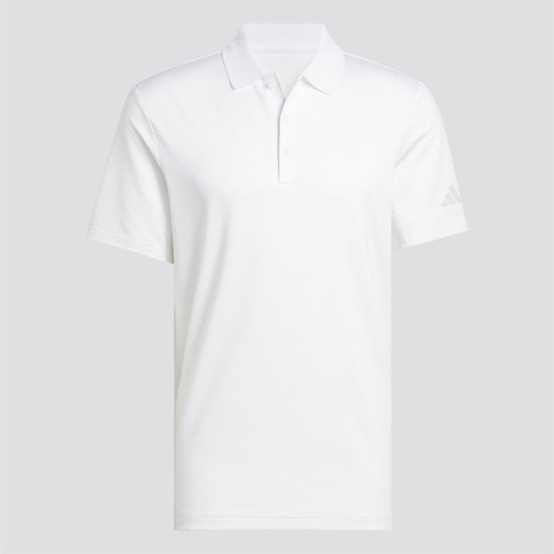 Beyond The Course Textured Polo White