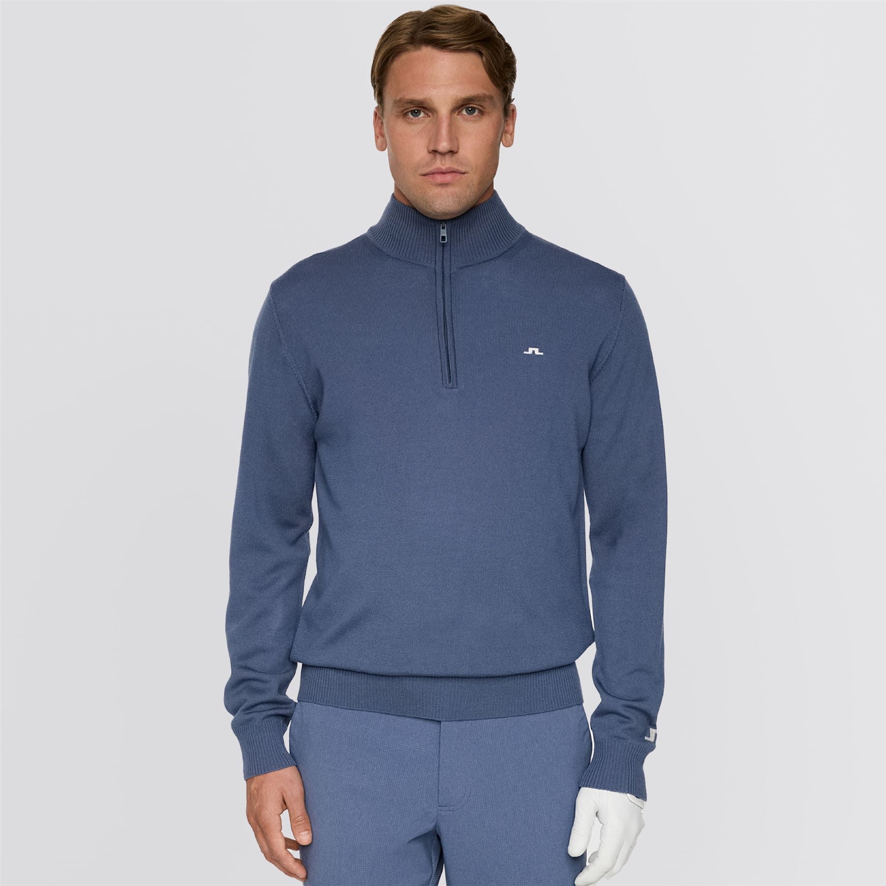 Kian Zipped Sweater Vintage Indigo