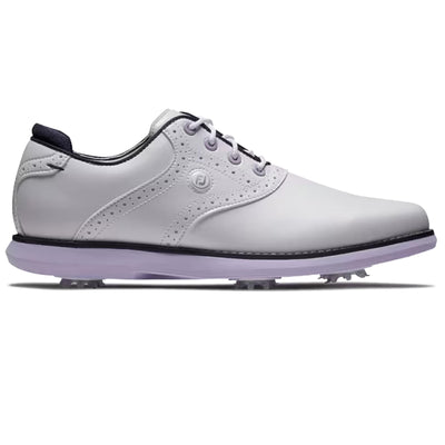 Womens Traditions Golf Shoes White/Navy/Purple - SS24