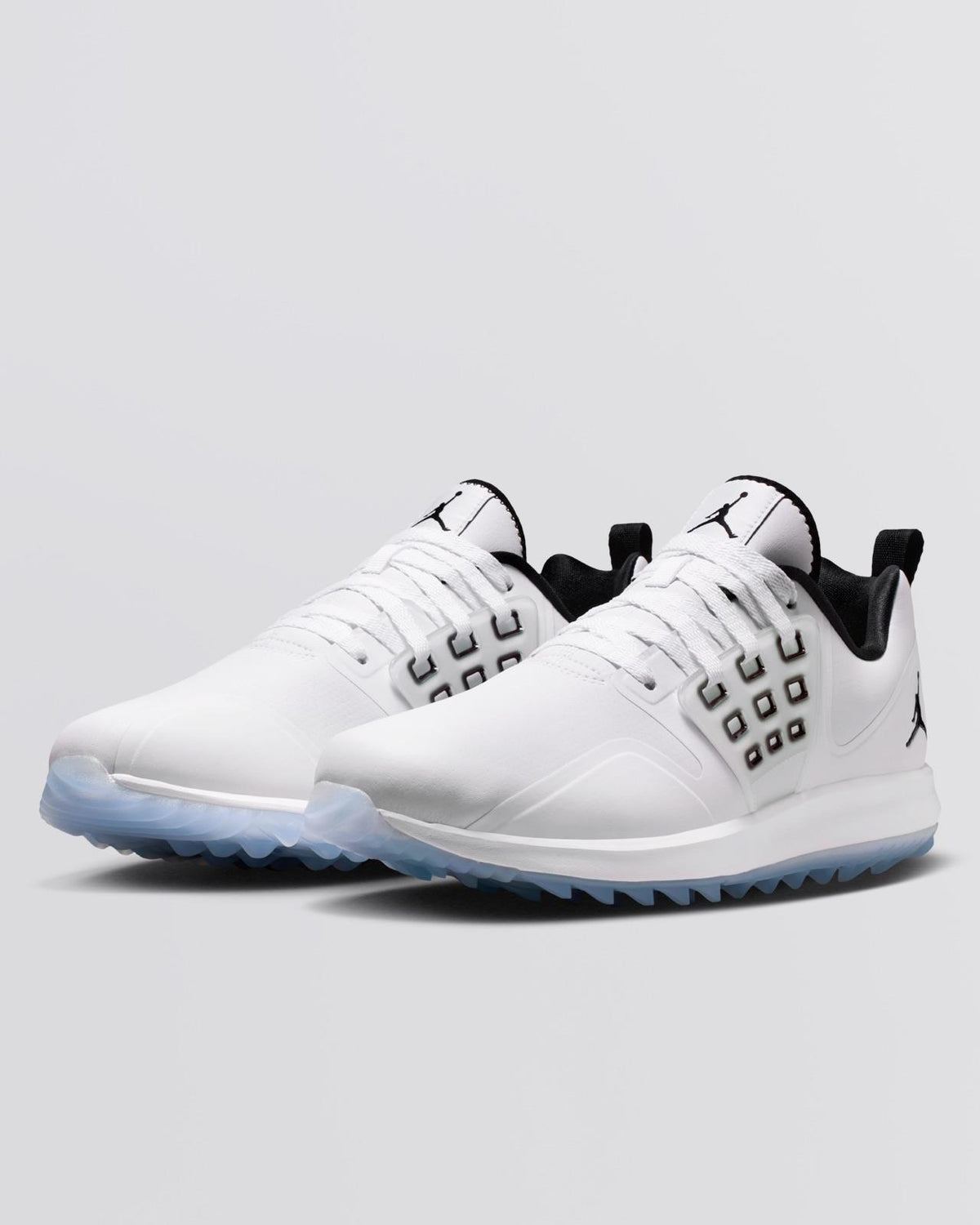 Jordan Grind Spikeless Golf Shoes White/Black/White