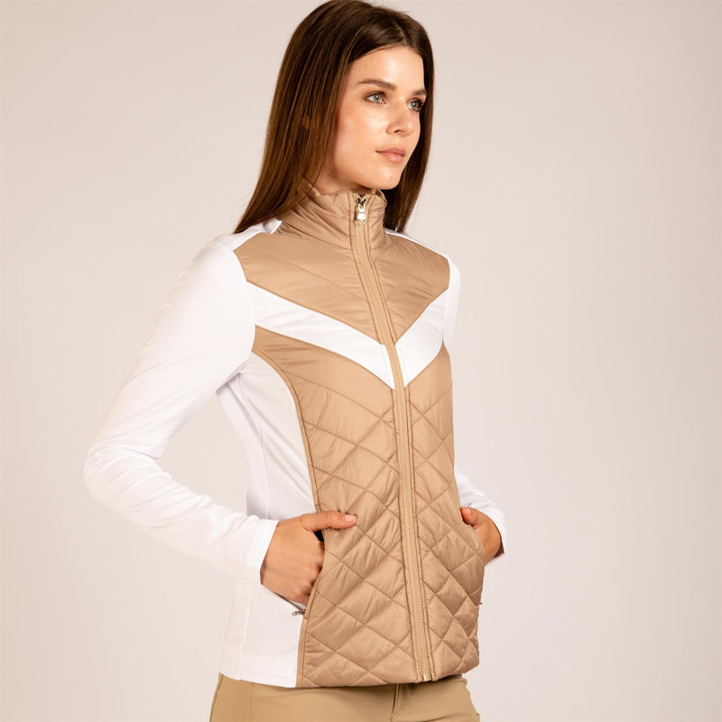 Womens The Player Jacket Khaki