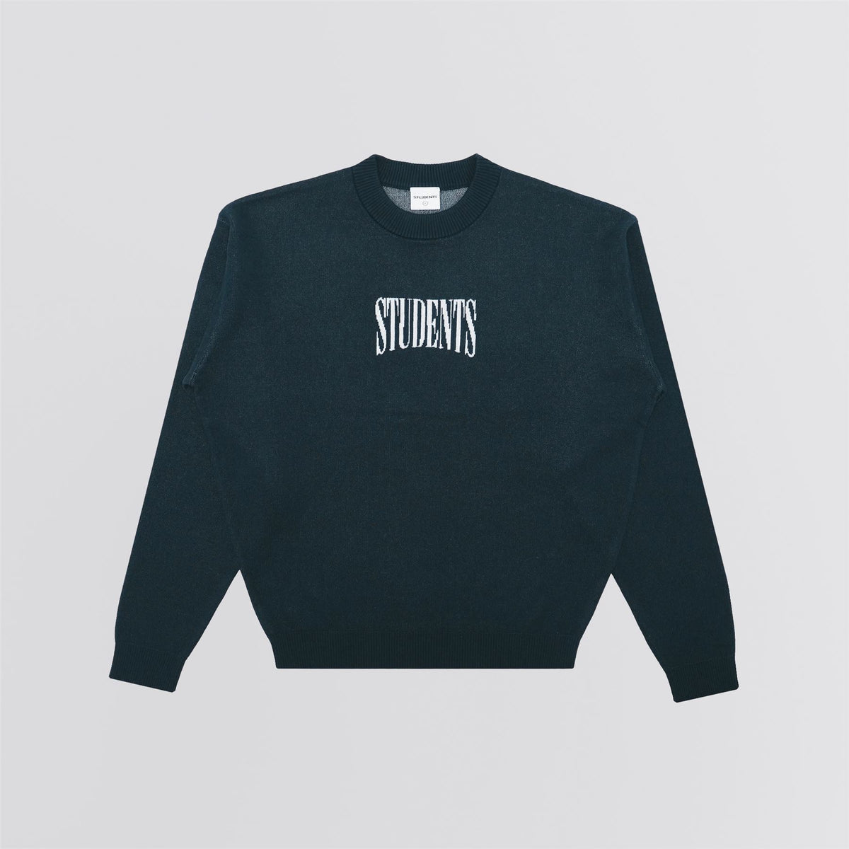 Cade Knit Crew Sweater Navy