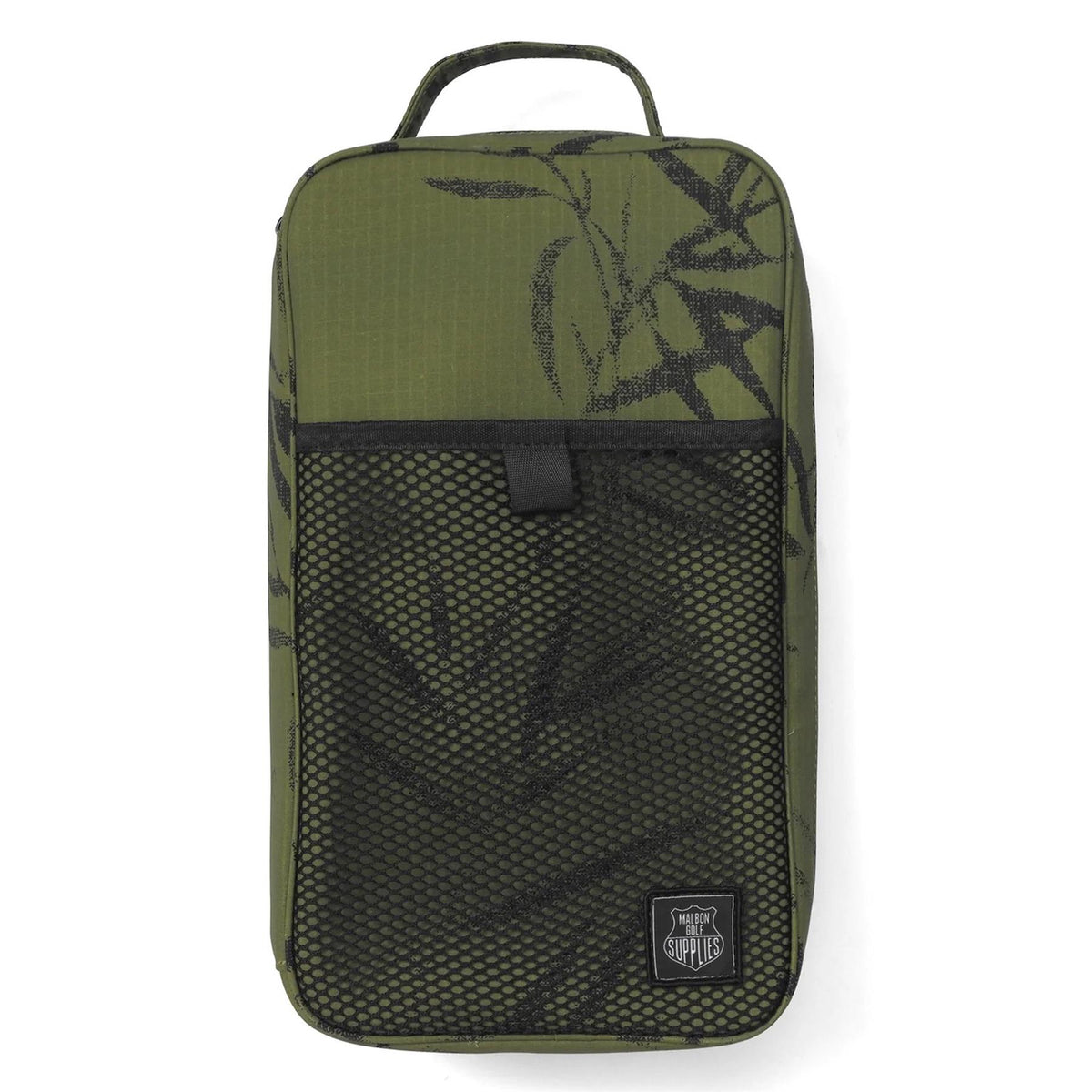 Malbon Supplies Ripstop Canvas Shoe Bag Militia Green