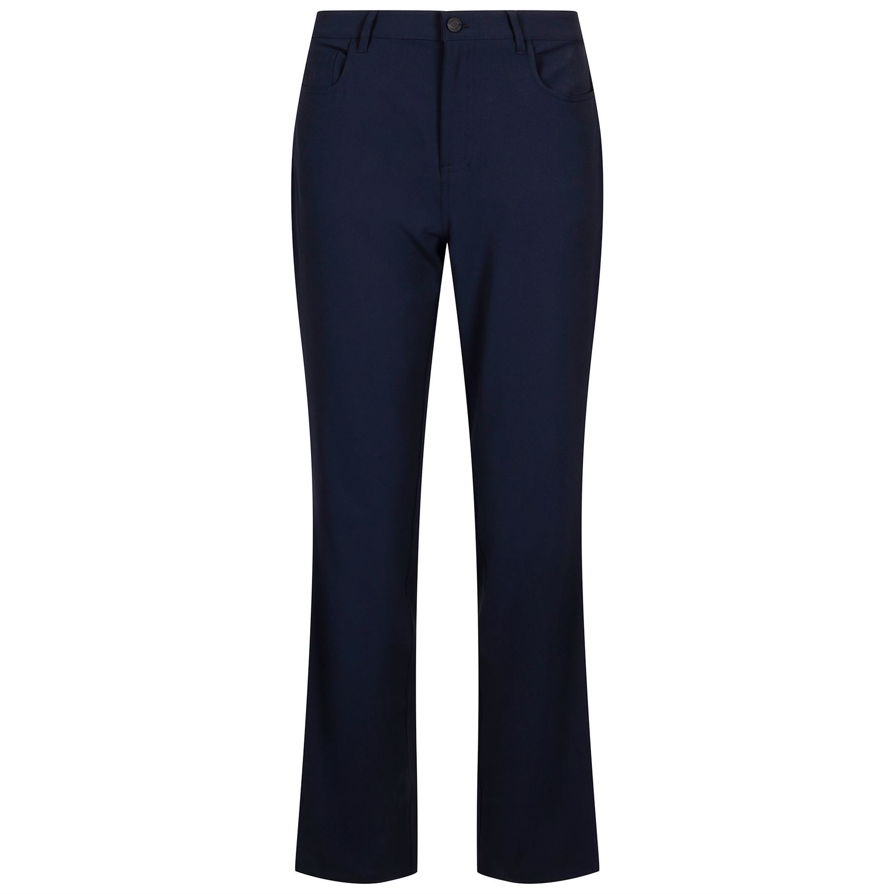 Womens Stretch Mid Rise Cigarette Leg 5 Pocket Pants Twilight