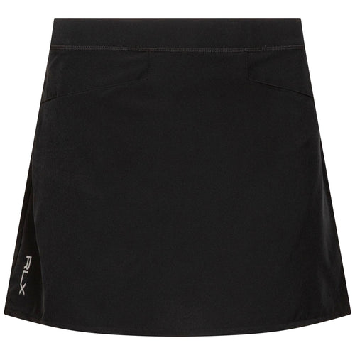 Womens 15 Inch Performance Pleated Skort Polo Black - AW24