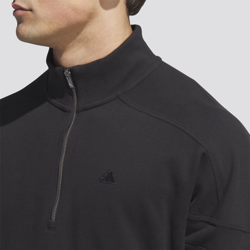 Go-To Heritage Loose Quarter Zip Black