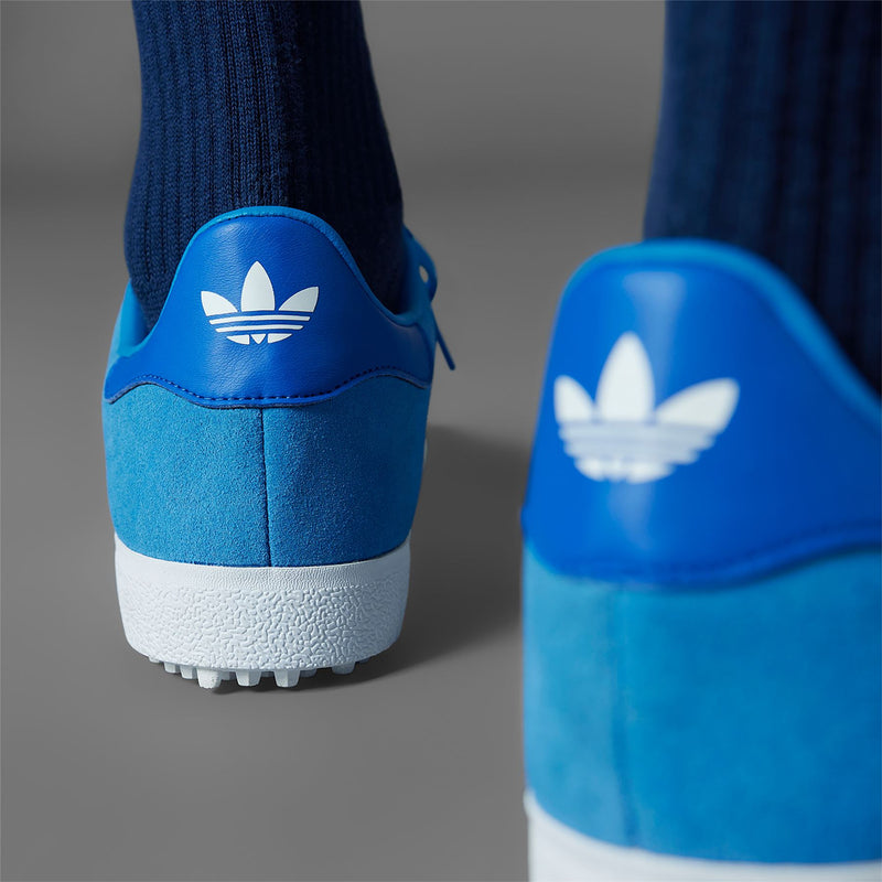 Gazelle Spikeless Golf Shoes Bluebird/White