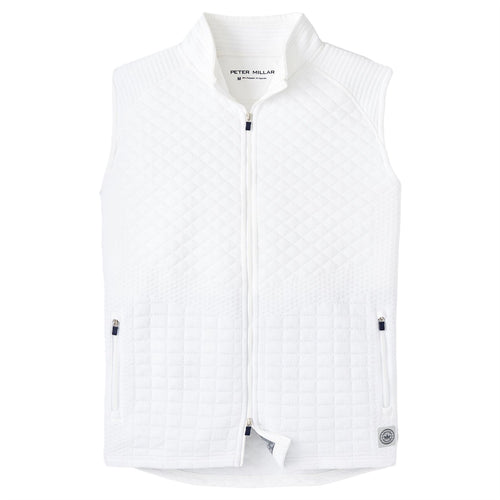 Orion Performance Quilted Vest White - SS24