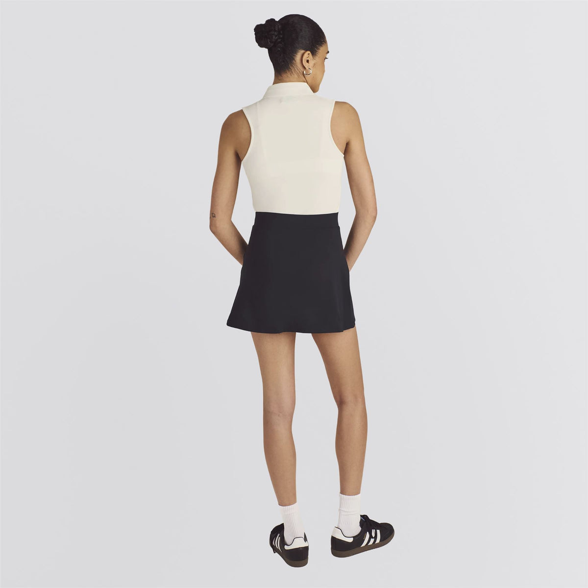 Womens Baseline Skirt Black