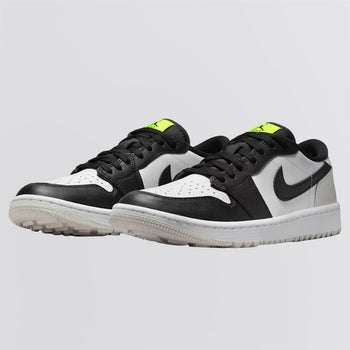 シューズ(男性用) AIR JORDAN 1 LOW GOLF 'PHANTOM VOLT Nike Air Jordan 1 Low Golf Shoes White/Black/Phantom Volt