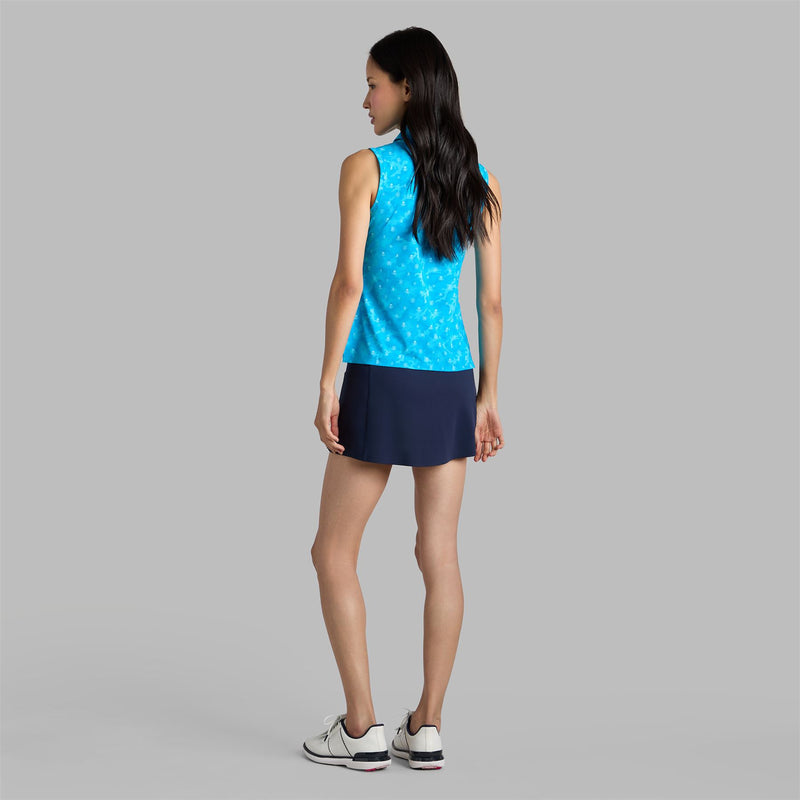 Womens Icon Camo Silky Tech Nylon SL Polo Venetian