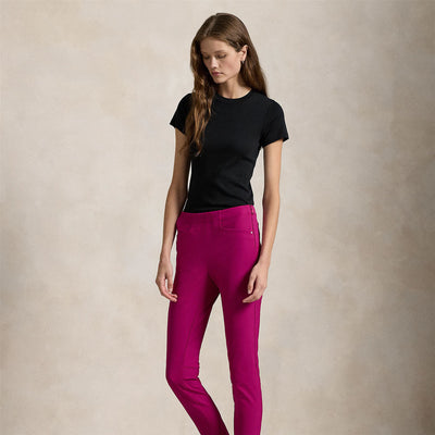 Womens RLX Stretch Twill Atheltic Pants Fuchsia Berry