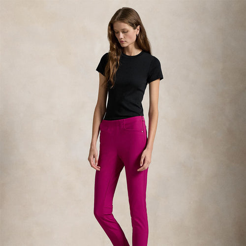 Womens RLX Stretch Twill Atheltic Pants Fuchsia Berry