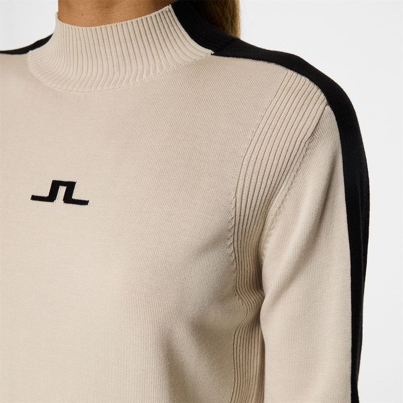 Womens Adeline Knitted Sweater Moonbeam