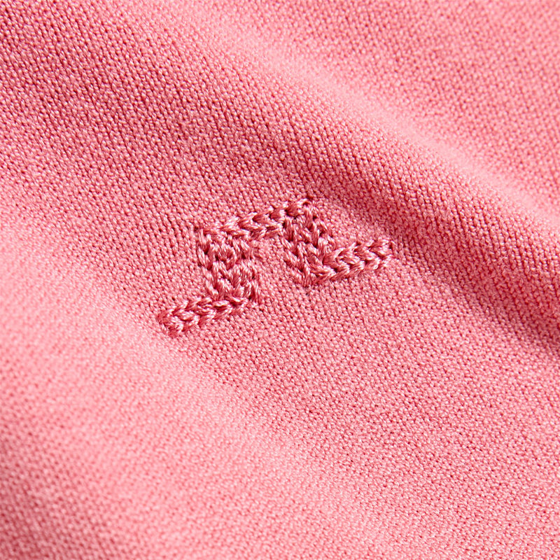 Womens Blake Knit Polo Flamingo Plume