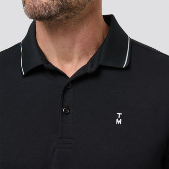 トップス trvo black hole polo TTS* Polo Black