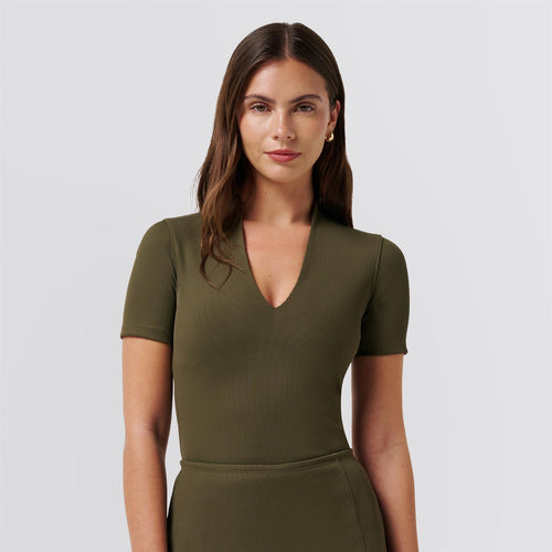 Womens Limitless Top Grape Leaf
