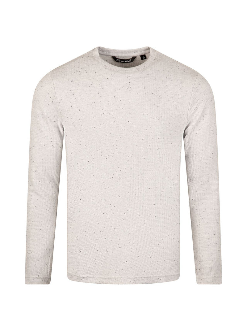Cloud Waffle Crew Knit