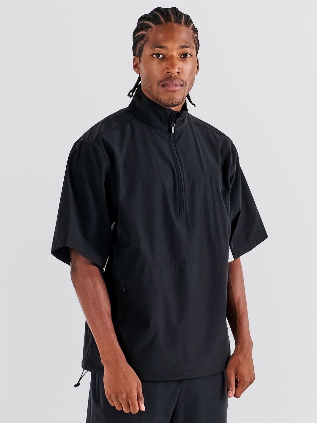 Pine SS Windshirt Black