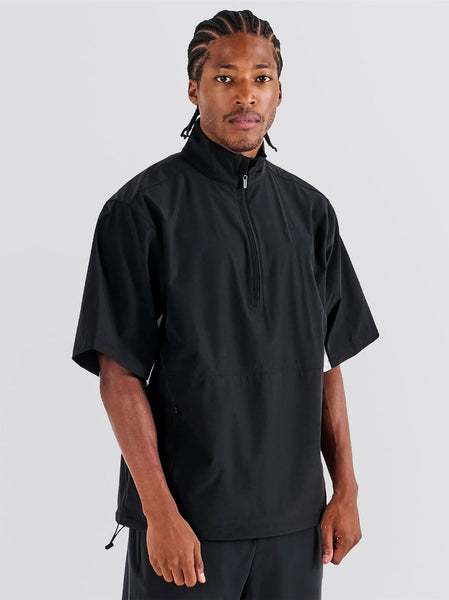 Malbon Pine SS Windshirt Black | TRENDYGOLF USA