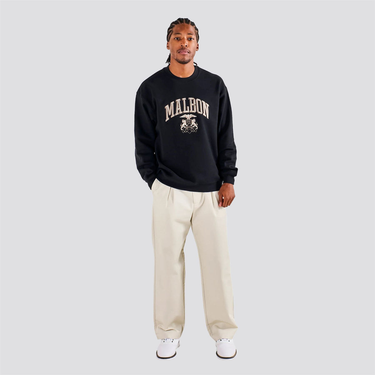 Range Oxford Sweatshirt Black