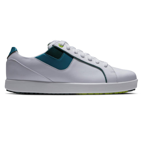 Womens Links Spikeless Golf Shoe White/Hunter