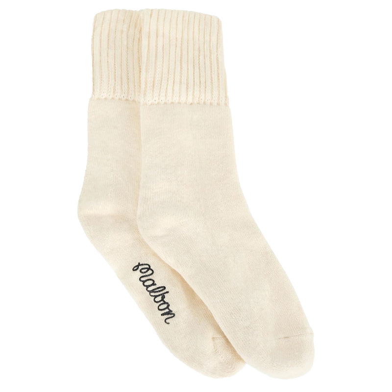 Womens Sloane Scrunch Socks Bone