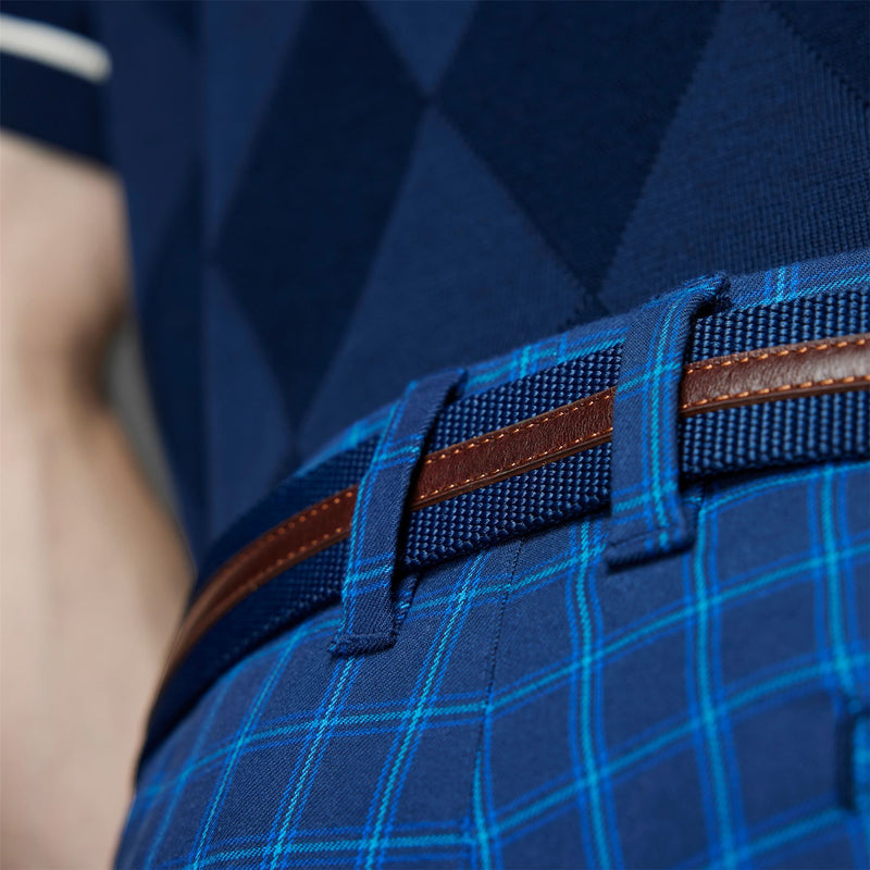 Leather Golf Belt Night Indigo