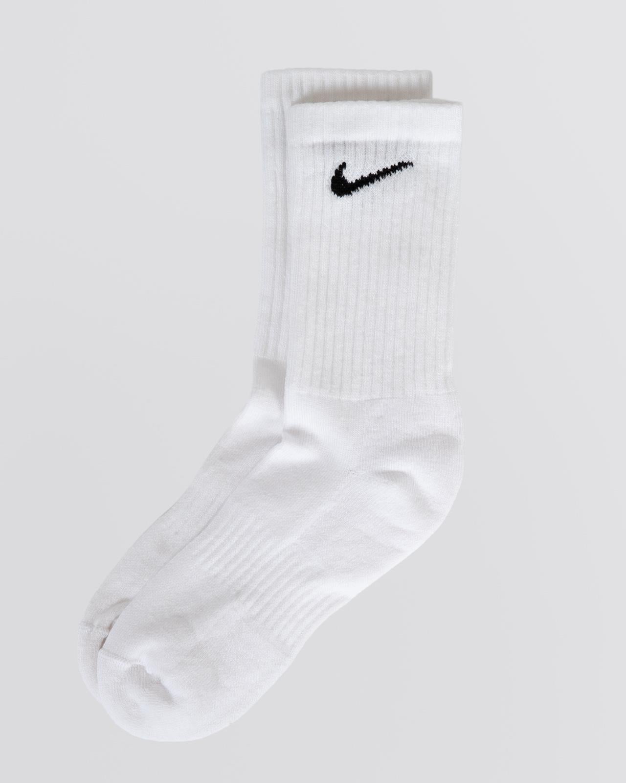 Everyday Cushioned Socks 3 Pack White