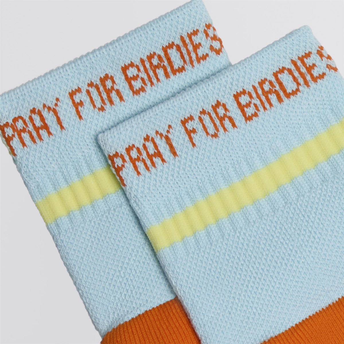 Pray For Birdies Quarter Socks Daybreak