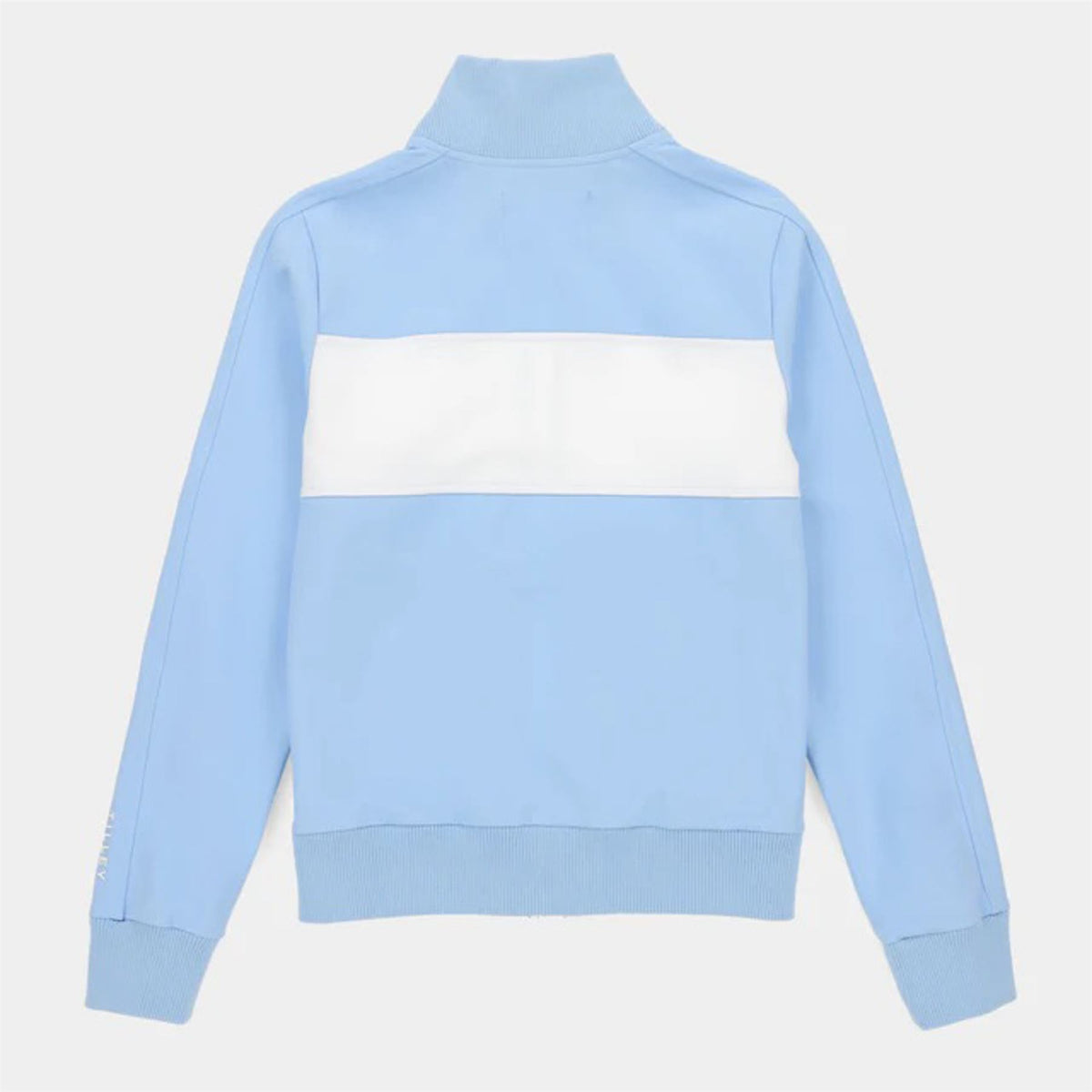 Womens Warm Up Jacket Powder Blue/White