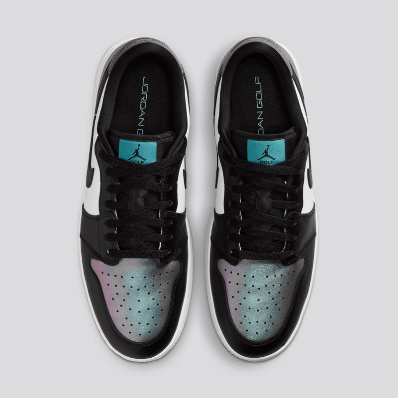 Air Jordan 1 Low G Spikes Golf Shoes Mineral Teal/Black/White