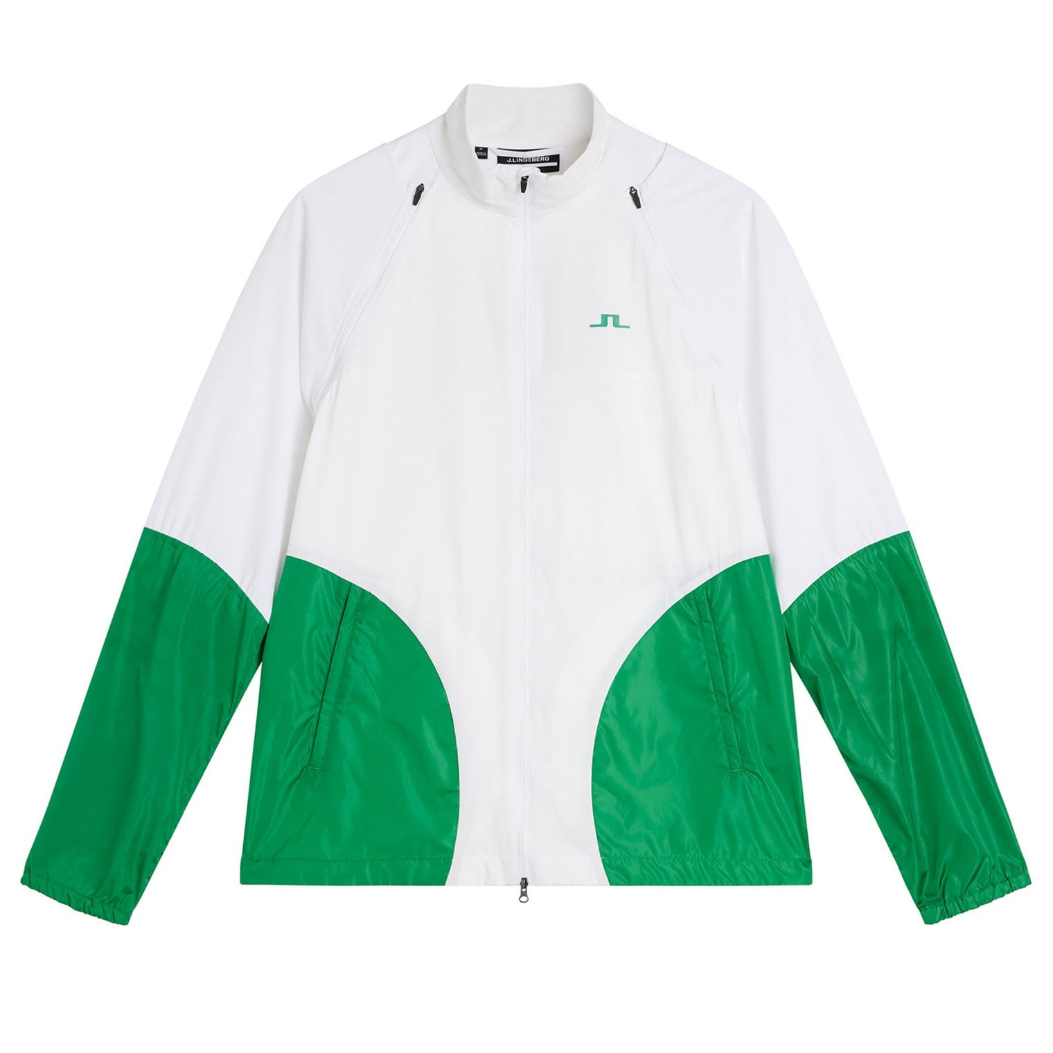 Dotted Hybrid Wind Jacket White SS23