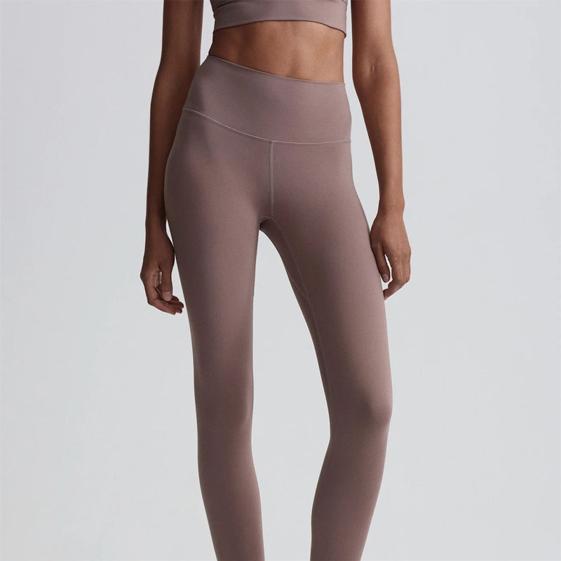Womens Freesoft High-Rise 27-Inch Leggings Deep Taupe