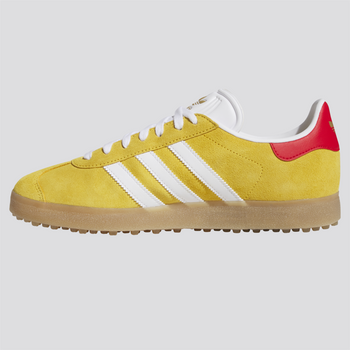 adidas Golf Originals Gazelle Spikeless Golf Shoes Bold Gold