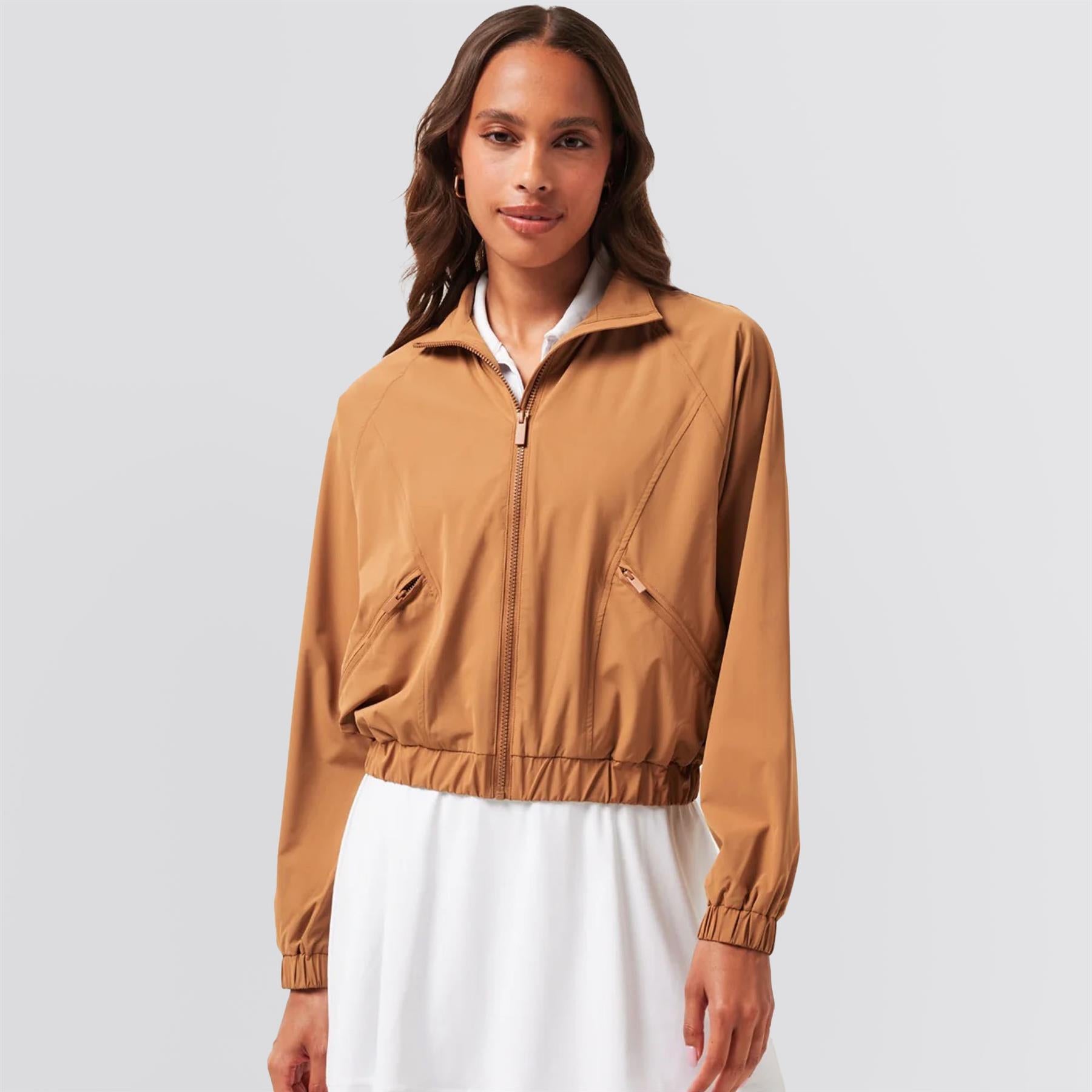 Womens Travel Day Full Zip Jacket