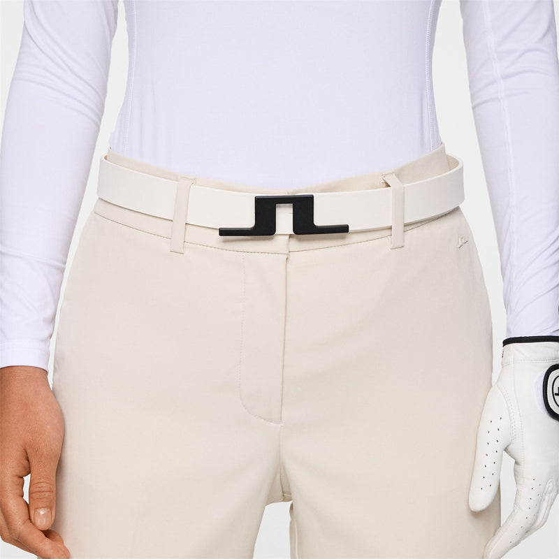 Womens Betsy Belt White